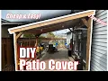 Budget Friendly DIY Patio Cover