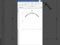 Download Lagu How to insert curve text in word #shorts #msword #mswordtricks