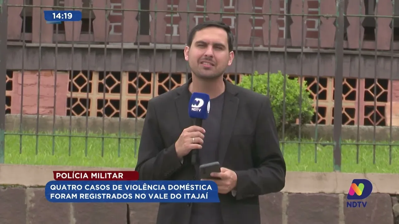 Quatro casos de violência doméstica foram registrados no Vale do Itajaí