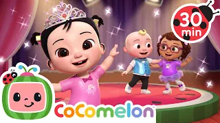 JJ and Friends Put on a Ballerina Show!  | Dance Party | CoComelon Nursery Rhymes & Kids Songs