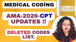 CPT 2026 Breakdown Deleted CPT code List What s New What s Revised Changes Going Into Effect Jan 1