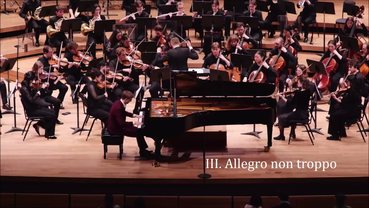 BRAHMS, Concerto no. 1 en ré mineur, op. 15 (DẾMO)