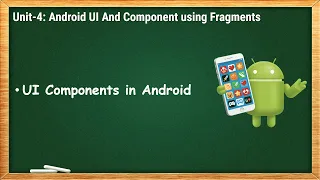 UI Components in Android MAD - 4 3