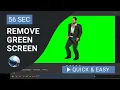 OpenShot Editor Tutorial How to Remove Green Screen in OpenShot