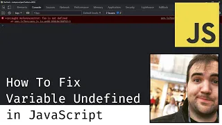How to fix undefined variable error in JavaScript