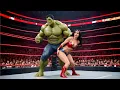 Download Lagu HULK vs Wonder Woman in WWE's Most Unbelievable Intergender Match | WWE 2K23 MP3