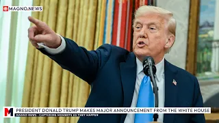 The White House President Trump Drops Surprise MAHA Announcement From The Oval Office LIVE 