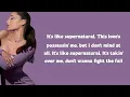 Download Lagu Ariana Grande - supernatural (lyrics)