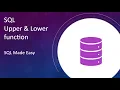 SQL UPPER and LOWER Functions Explained with Examples