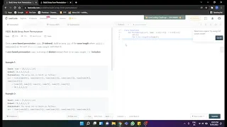 Solve Leetcode Problem Build Array From Permutation In Just Three Lines
