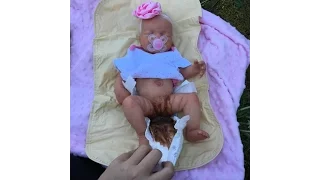 silicone baby poops outside 