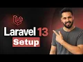 Laravel 13 tutorial Installation on Windows Setup PHP Composer XAMPP