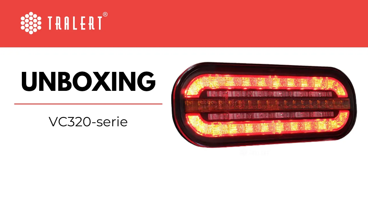 Video: LED compact achterlicht met dynamisch knipperlicht | 12-24v | VC-320B5