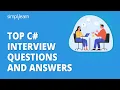 Top C Interview Questions And Answers C Interview Preparation C Training Simplilearn