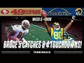 Isaac Bruce Crushes San Fran in Key Matchup 49ers vs Rams 1999 Week 5