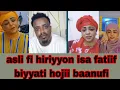 Lagu Asli fi hiriyyon isaa fatiyafi biyyaatti hojii umaafi jiran akka isheen mana madam hin deemne