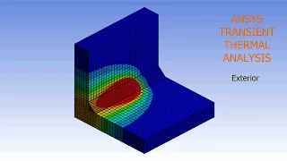 Welding analysis simulation in ANSYS