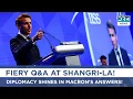 Download Lagu Macron Answers Tough Questions at Shangri-La Dialogue 2025 | AQ1G