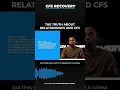 THE TRUTH ABOUT RELATIONSHIPS AND CFS CHRONIC FATIGUE SYNDROME