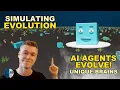 Simulating Evolution Neural Networks Evolve Inside My AI Ecosystem