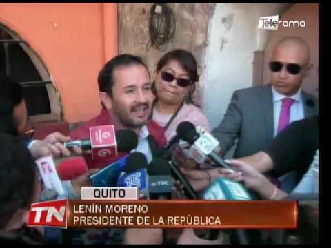 Presidente Moreno compartió agasajo navideño con adultos mayores, en la capital