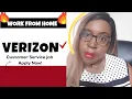 Verizon Work from home Jobs 2023 Customer Service Best companies for Career Growth