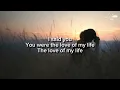 Billie Eilish - L’AMOUR DE MA VIE (Lyrics)