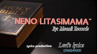 neno litasimama lyrics msanii records