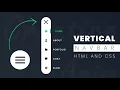 Creative - Vertical Navbar in Html And CSS Vertical Navigation Menu Bar WebKitCoding