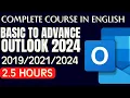MICROSOFT OUTLOOK FULL COURSE BASIC TO ADVANCE IN ENGLISH