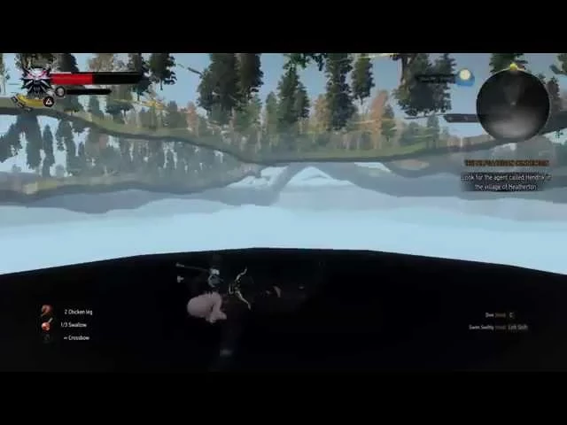 The Witcher 3 - World End Border GLITCH