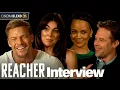 Reacher Season 2 Interviews With Alan Ritchson Serinda Swan Shaun Sipos and Maria Sten