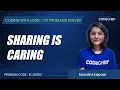 ECJN202 Sharing is Caring Coding with Logic CP Problems Solved Cakewalk