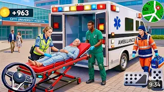 🚑 Emergency Ambulance Simulator | Fast Emergency Rescue Driving 🚨 Android Gameplay