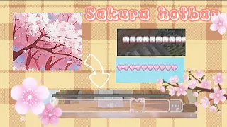 Tutorial pasang sakura hotbar di Lokicraft 2023 Na - kilaYT