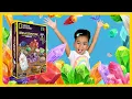 Rocks and Gemstones National Geographic Mega Gemstone Dig Kit Kids Science