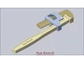 Pipe Wrench Volume-1 --Solid Edge Tutorial