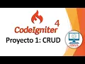 CRUD en CodeIgniter 4 Crear leer actualizar eliminar