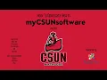 myCSUNsoftware - Saving files on Mac OSX