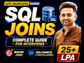 Master SQL Joins for Data Engineering Interviews Complete SQL Joins Tutorial Data Engineering