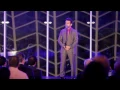 Brian d'Arcy James inspiring performance of Who I'd Be (Shrek) - Broadway sings for Amigos de Jesus