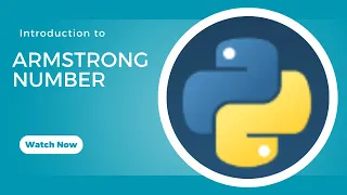 Check Armstrong Number in Python Python Programming Tutorial
