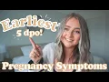 EARLIEST SIGNS OF PREGNANCY 5 DPO - 14 DPO HOW I KNEW I WAS PREGNANT BEFORE BFP Abby Lindquist