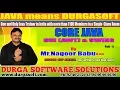 Core Java GUI AWT SWING Part - 4 by Nagoor Babu Sir