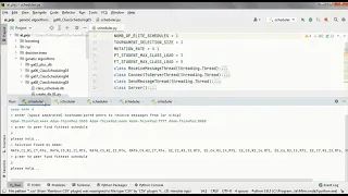 Class Scheduling Genetic Algorithm P2P Student Scheduling Python 05 - public version