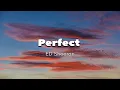 Download Lagu Perfect song by Ed Sheeran (lyrics version)