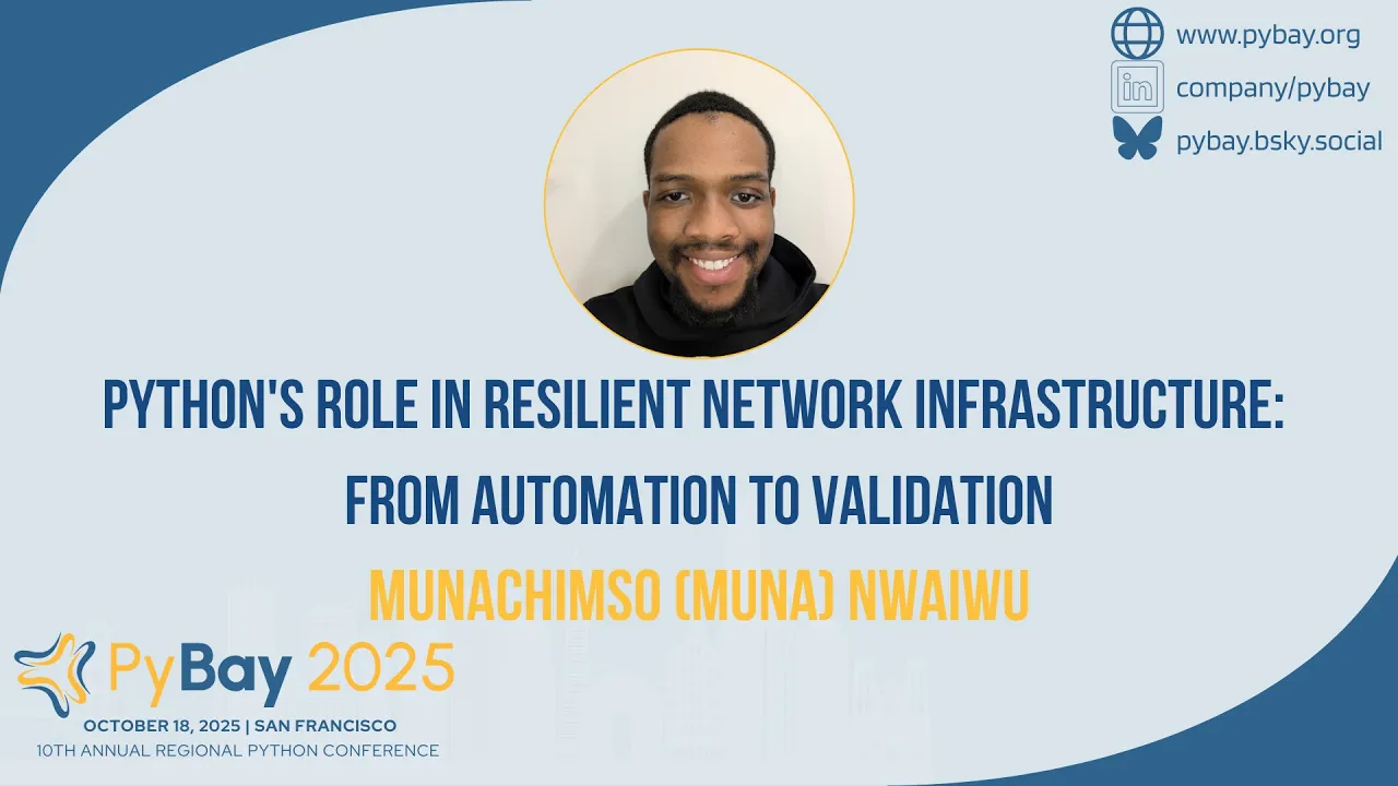 Image from Python in Resilient Network Infra