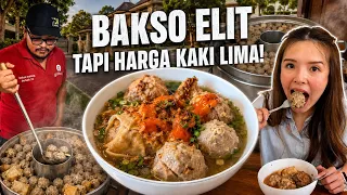 JUALAN BAKSO MURAH DI PERUMAHAN ELIT, PORSINYA PUAS BANGET