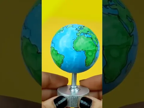 DIY Mini Globo Terráqueo 🌍 (En miniatura)