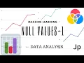How to handle NULL values in pandas or python - 1 Machine learning in telugu